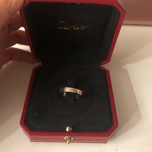 Authentic Cartier Love Wedding Band